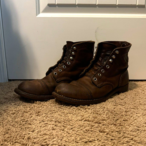 Red wing shoes 8111 brown - red,