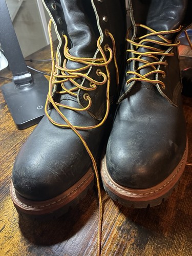 Red wing men leather logger - wing, men's